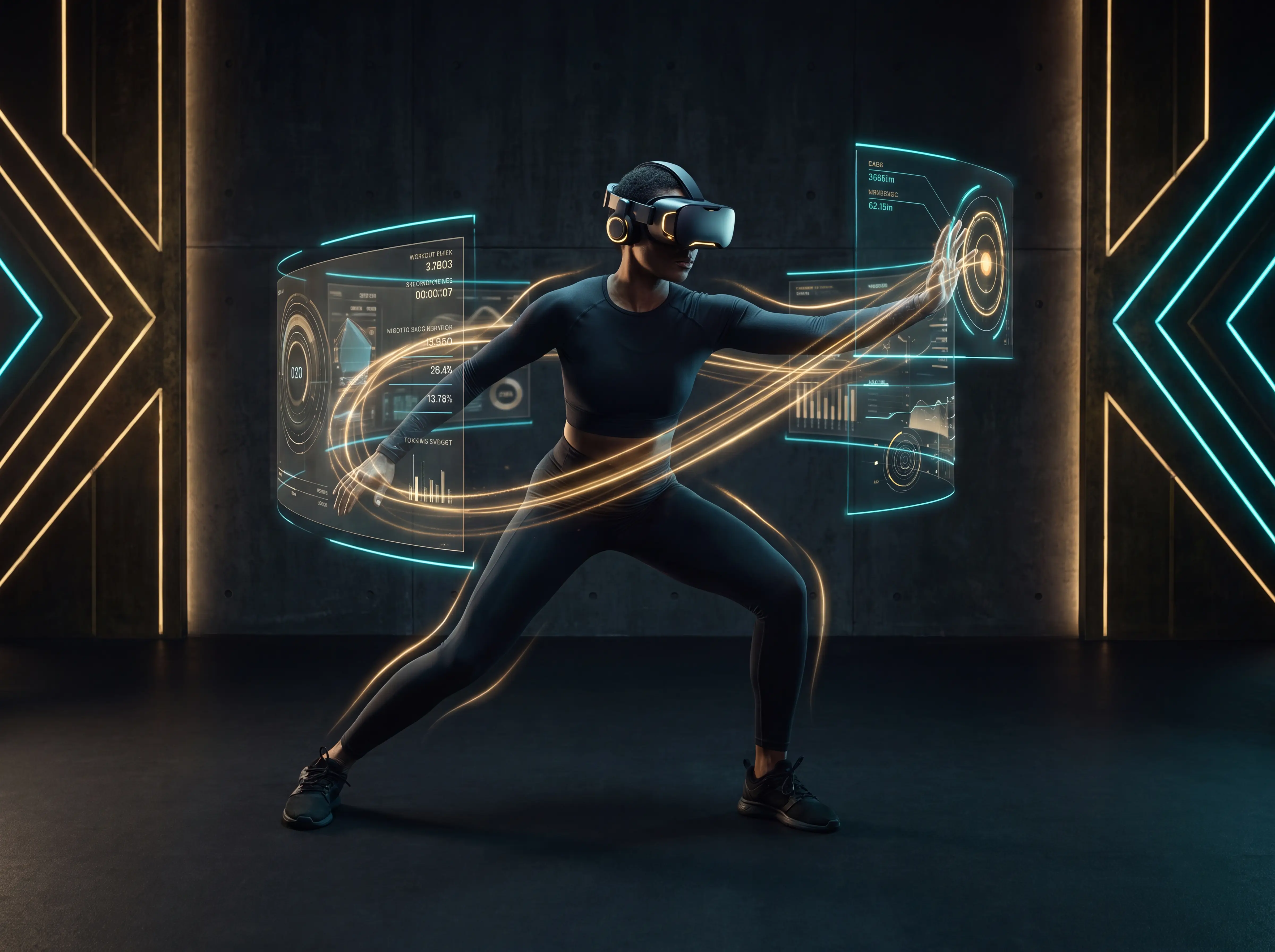 AR/VR Fitness Uygulaması — VirtualFit Studios